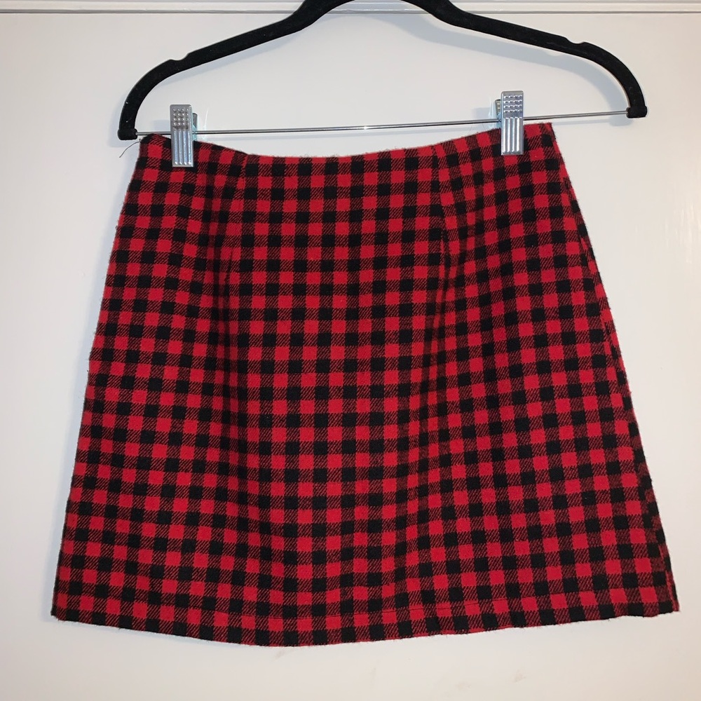 Plaid Skirt